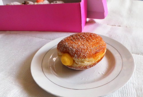 One Doughnut with filling