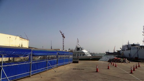 The Ferry at the Port in Dakar