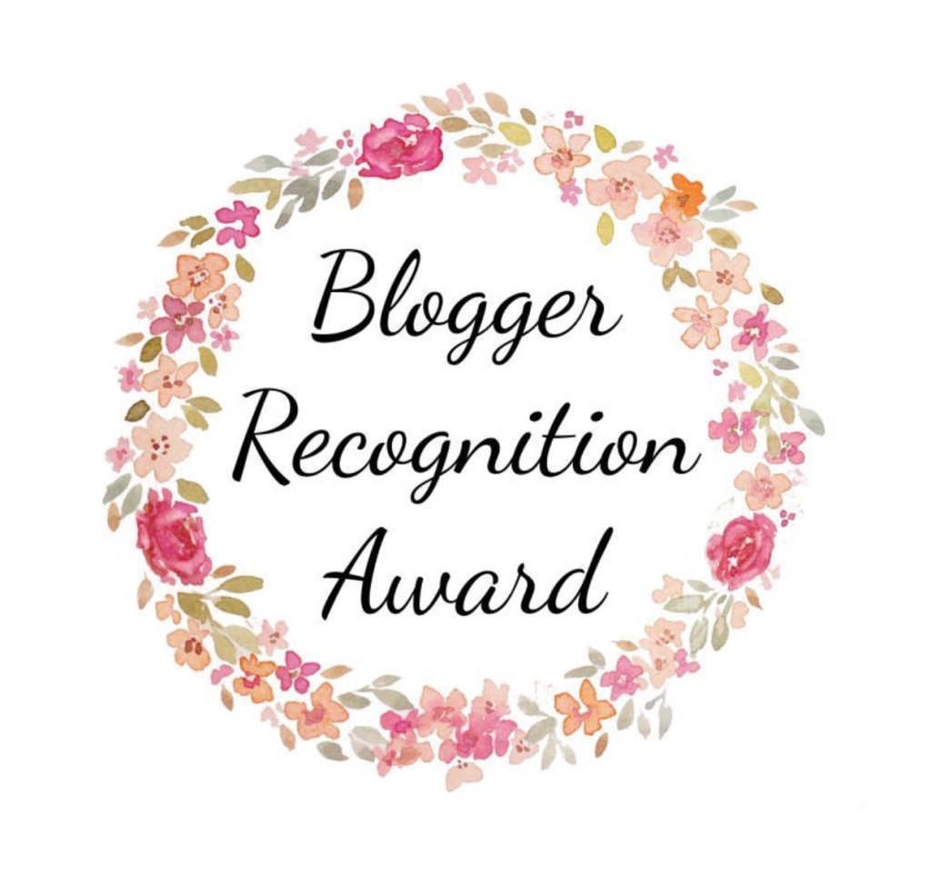 Blogger Recognition Award
