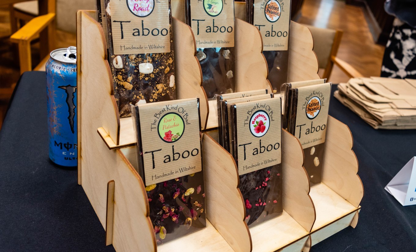 Taboo Handmade Single Origin Colombian Chocolate Bars at Trowbridge Weavers Market