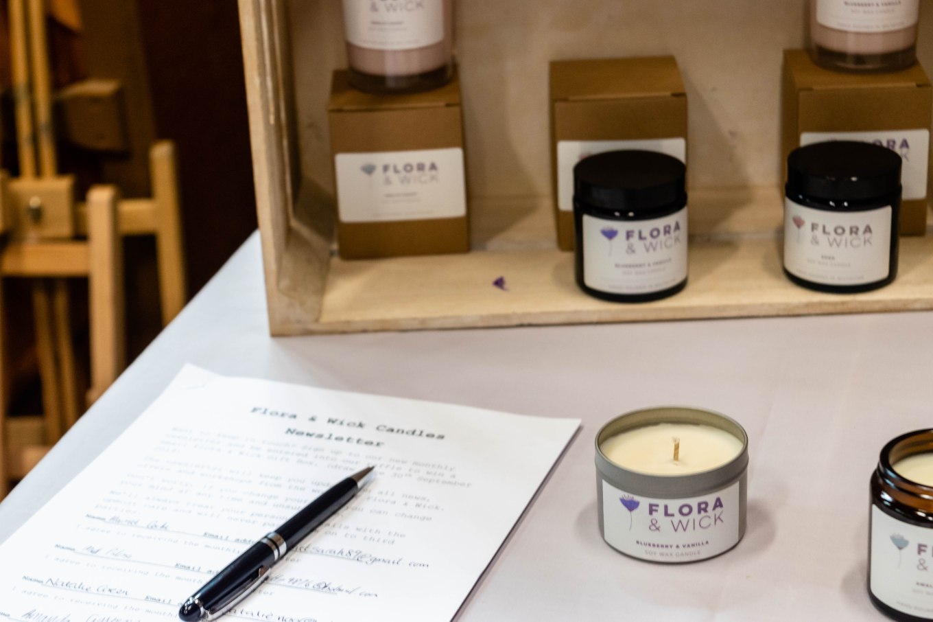 Flora & Wick Candles