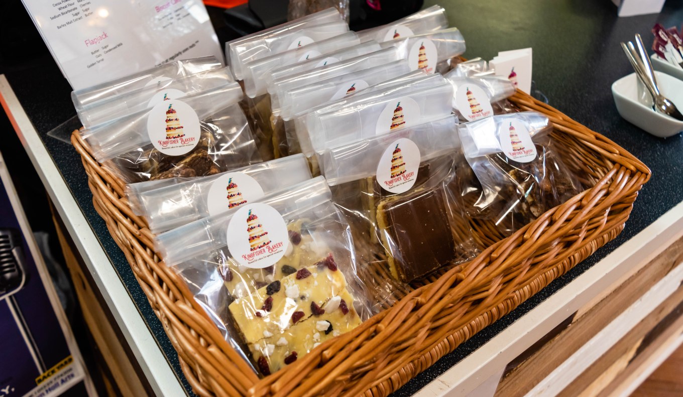 Kingfisher Bakery Stand in Trowbridge Weavers Market